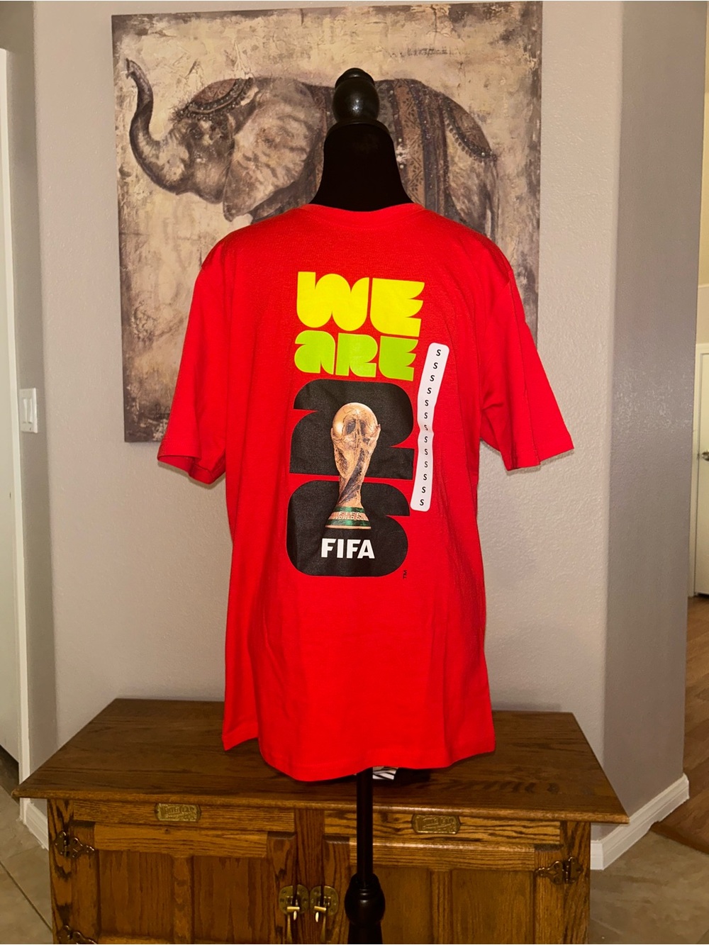 Officially Licensed USA Soccer Men's T-Shirt Small FIFA 26’ Red NWT